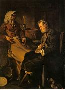 Jean-Baptiste marie pierre Old Man in the Kitchen oil painting reproduction
